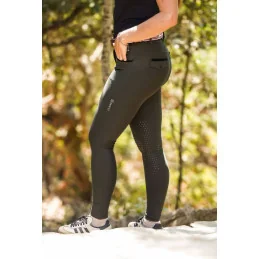 Pantalon Équitation Vert Sapin Alpha JL Jump | Confort | MCM