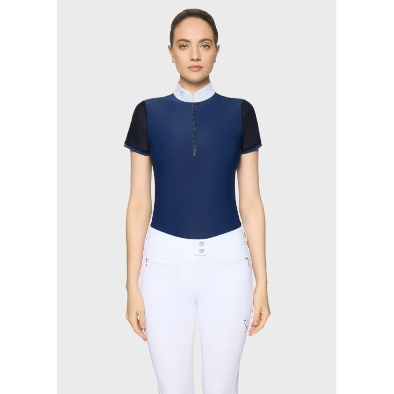 Polo Aliosha Samshield | Manches Mesh & Cristaux Swarovski | MCM