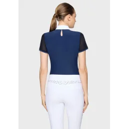 Polo Aliosha Samshield | Manches Mesh & Cristaux Swarovski | MCM