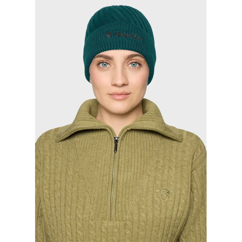 Bonnet Izia Samshield | Bonnet Écurie Câblé & Swarovski | Sellerie MCM