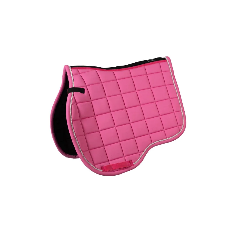 Tapis de Selle Lio HKM | Tapis Respirant & Cordon Décoratif | MCM