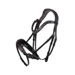 Bridon Charlotte Muserolle Suédoise | Cuir Tannage Végétal | MCM