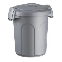 Conteneur à Aliments 46L Tom Argent | Bidon Granulés | Sellerie MCM
