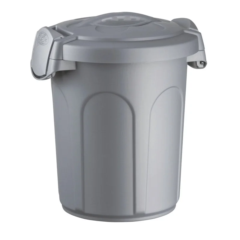 Conteneur à Aliments 46L Tom Argent | Bidon Granulés | Sellerie MCM Conteneur à Aliments 46L Tom Argent | Bidon Granulés | Sellerie MCM