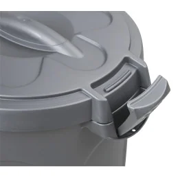 Conteneur à Aliments 46L Tom Argent | Bidon Granulés | Sellerie MCM
