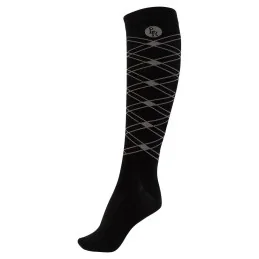 Chaussettes Équitation BR Luca | Motif Argyle & Renforts | MCM