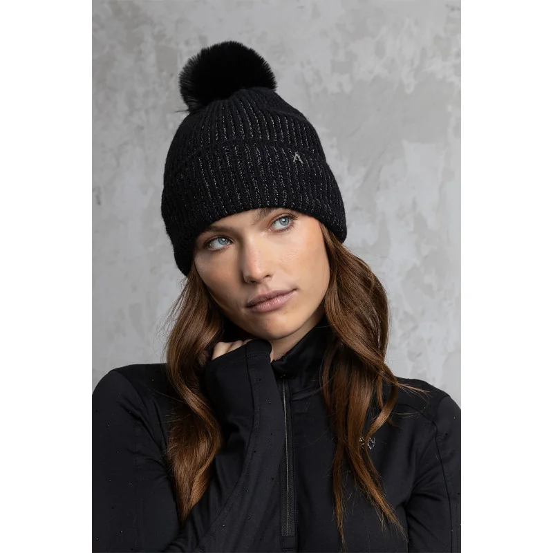 Bonnet Équitation ANKY Pompon Amovible | Doublure Polaire | MCM