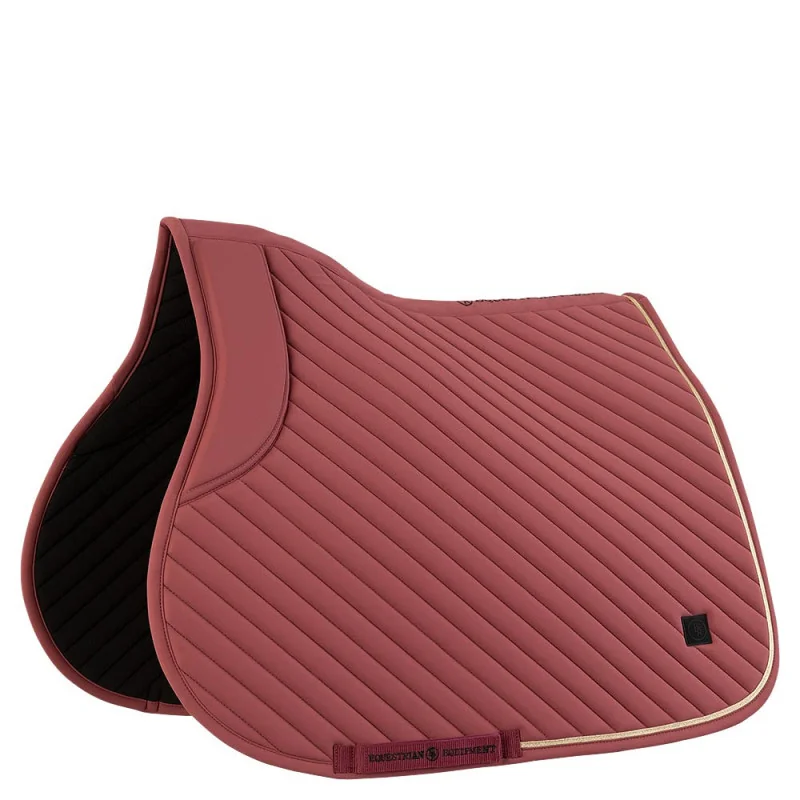Tapis de Selle BR Loreen | Softshell & Cordelette Dorée | MCM