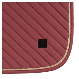 Tapis de Selle BR Loreen | Softshell & Cordelette Dorée | MCM