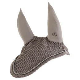 Bonnet Anti-Mouches Cheval | Tête Coton Crocheté & Oreilles Lycra | MCM
