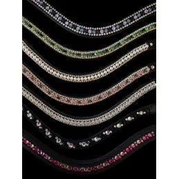 Frontal Strass & Perles La Cavalerie | Pour Bridon & Filet | MCM