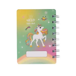 Carnet Licorne 3D HKM | Cahier à Spirales Grand Format | MCM