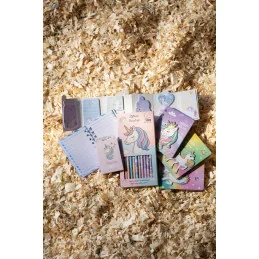 Notes Repositionnables Licorne HKM | 8 Motifs | Sellerie MCM
