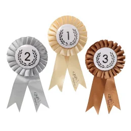 Flots de Concours Hobby Horse QHP | Set de 3 Rosettes | MCM