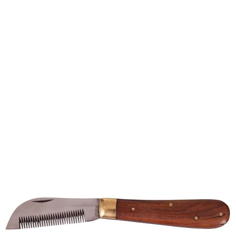 Couteau coupe crinière pliant BR