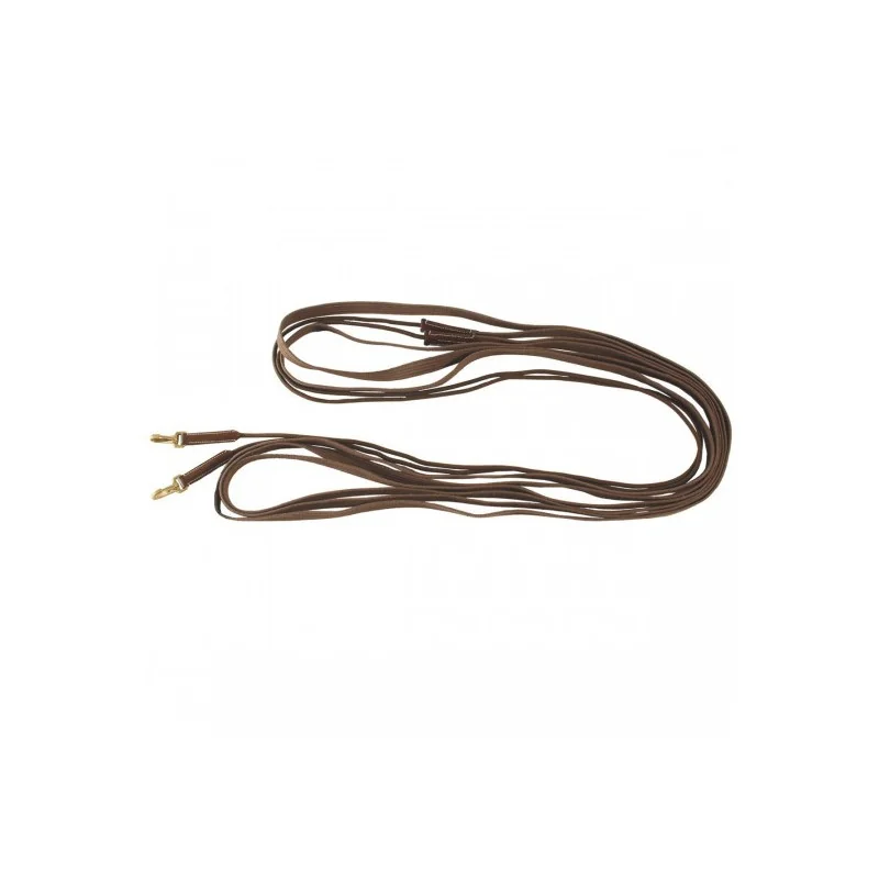 Longues rênes tissu et corde CHETAK