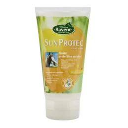 crème solaire ravine pour chevaux a peau rose