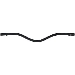 FRONTAL NOIR CUIR LISSE HORKA