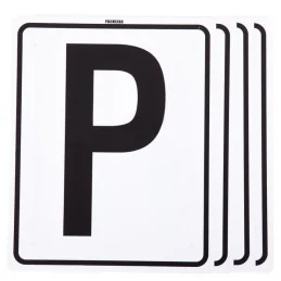 LETTRE MANEGE PAR 4 EN PLASTIQUE