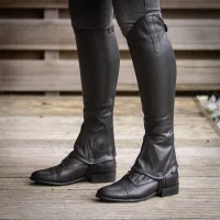 Mini-Chaps Équitation Adulte | Chaps Cuir & Softshell Homme Femme | MCM