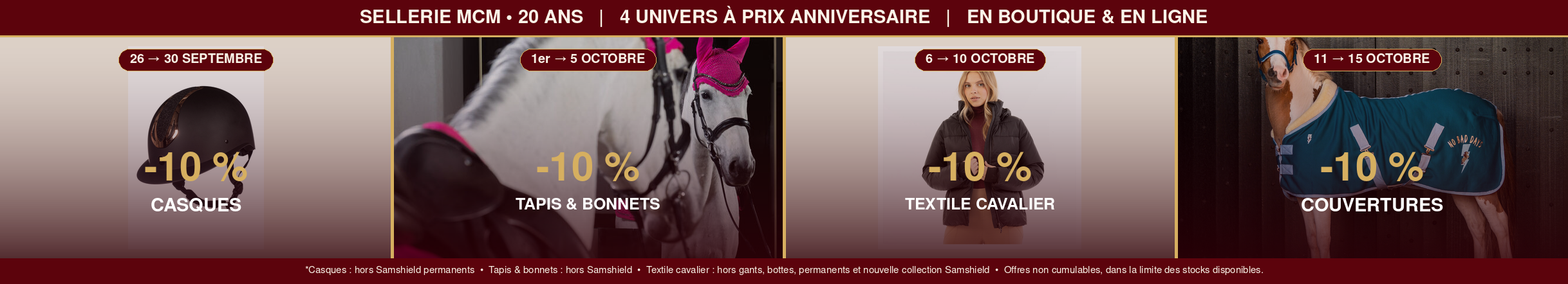 Univers promo znniversaire 20 ans MCM